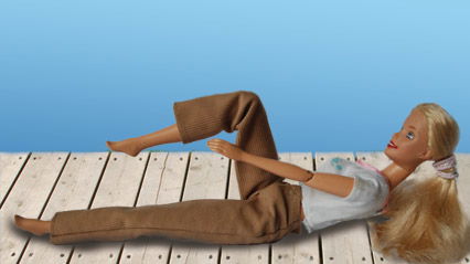 Übung für einen trainierten Bauch