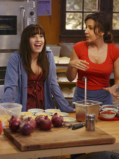 Mitchie und ihre Mom Connie