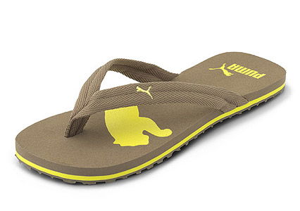 Flipflops mit Puma-Logo