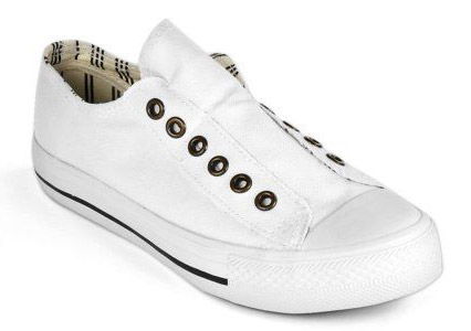 Weiße Chucks von Bonprix