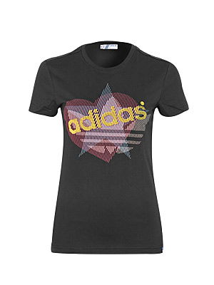 Tshirt mit Logoprint von Adidas
