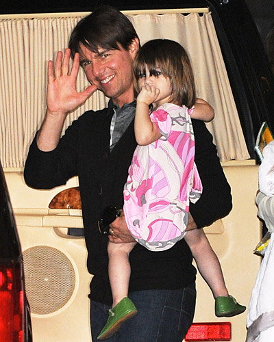 Tom Cruise mit Tochter Suri