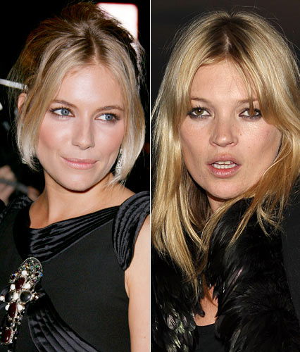 Zickenalarm zwischen Sienna Miller und Kate Moss