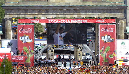 Empfang Berliner Fanmeile