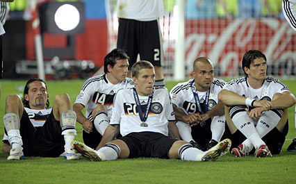 Enttäuschung nach Finale