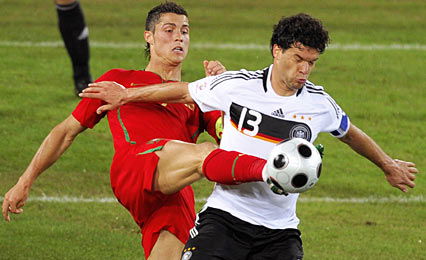 Deutschland gewinnt gegen Portugal