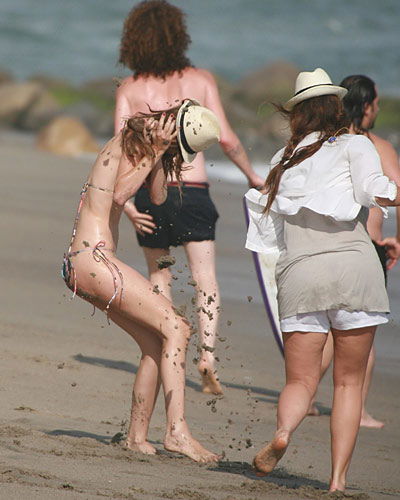 Mischa Barton mit Freunden