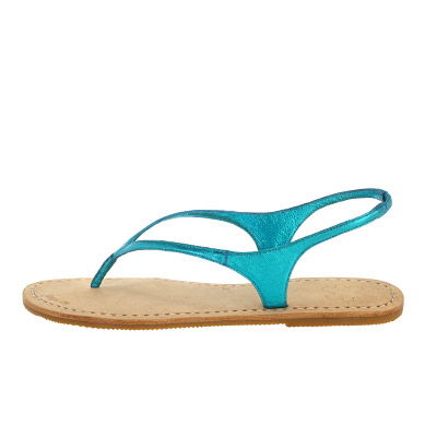 Sandalen in Türkisblau