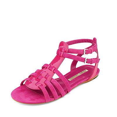 Römersandalen in Pink