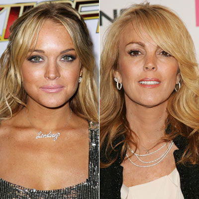 Lindsay und Dina Lohan