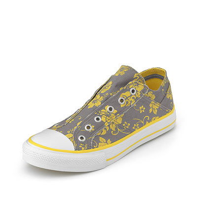 Venice Chucks mit Blütendruck