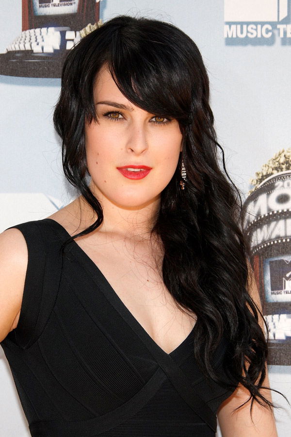 Rumer Willis mit langen Haaren