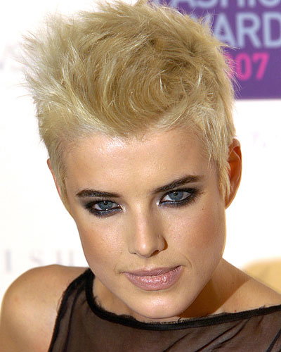 Agyness Deyn mit Smokey Eyes