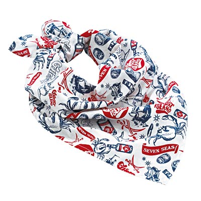 Maritimes Bandana von Tom Tailor