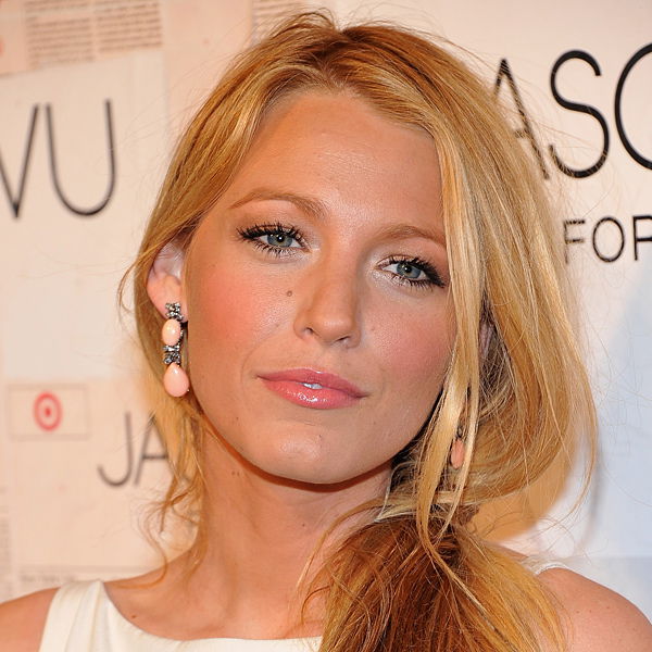Blake Lively mit Schminke