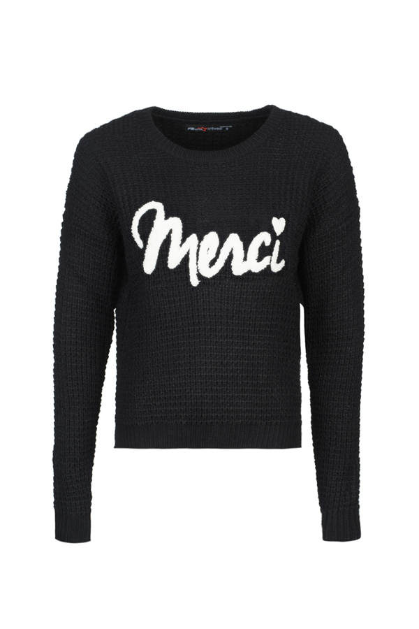 "Merci"-Pullover von New Yorker