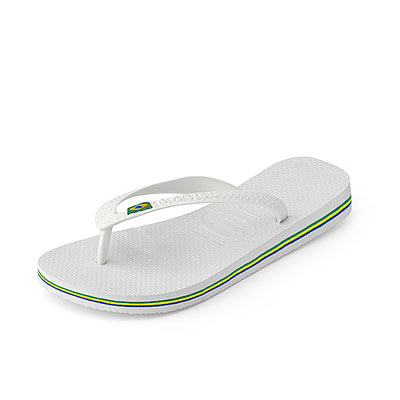 Weiße Flip Flops von Havaianas
