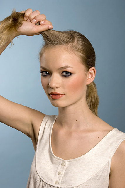 Sexy toupierte Tolle