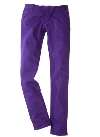 Skinny Jeansmodell in lila von Tom Tailor