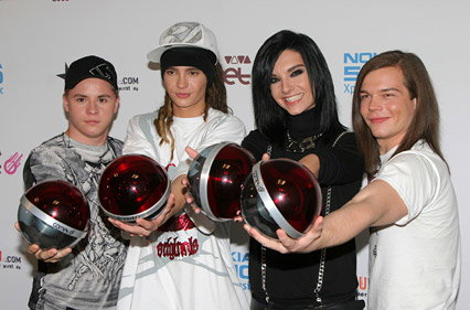 Tokio Hotel beim Comet 2008