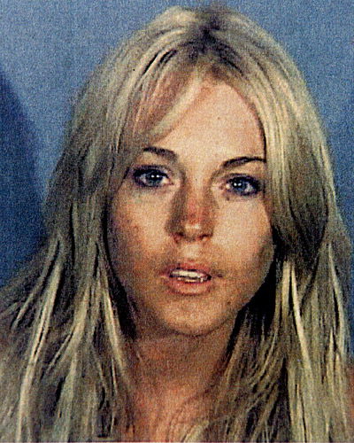 Lindsay Lohan Polizeifoto