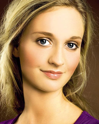 Perfektes Nude-Make-up für Catherine