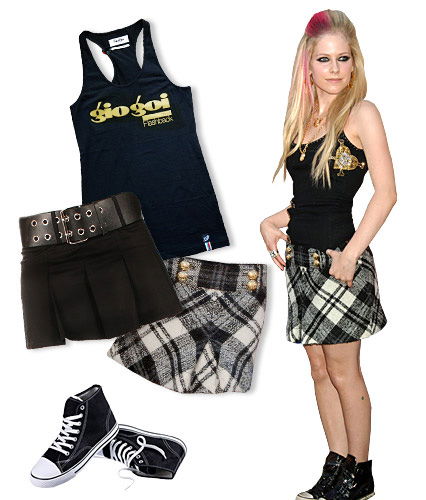style dich wie avril lavigne