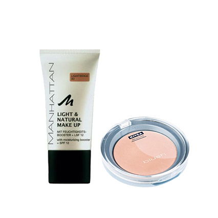 Foundation und Rouge