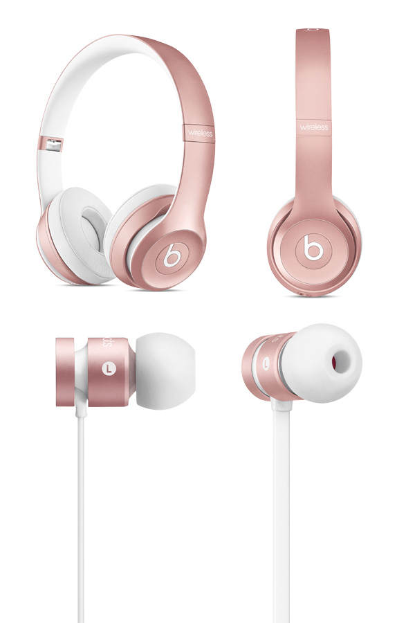 Kopfhörer von Beats in Roségold