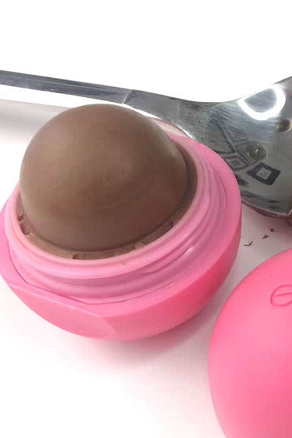 eos lip balm Nutella