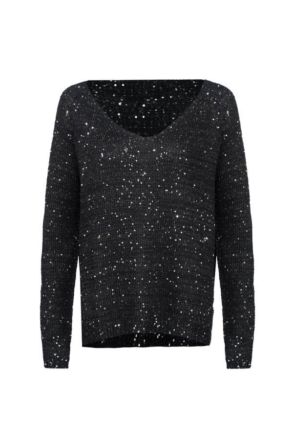 Pullover mit Pailletten von New Yorker