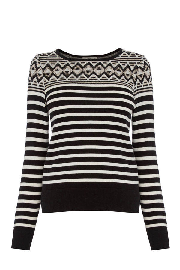 Pulli mit Streifen und Glitzer von Oasis