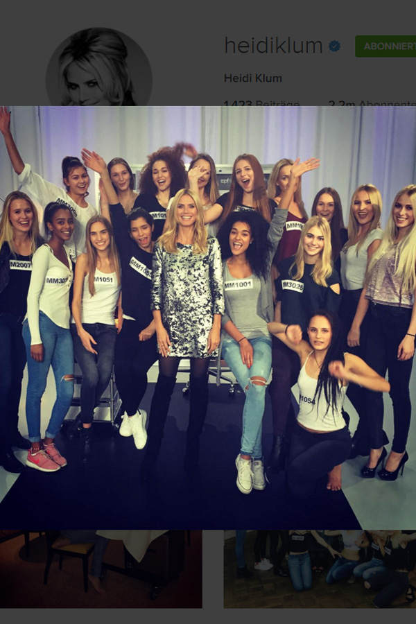 GNTM-Casting in München