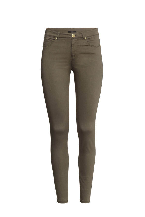 Dunkelgrüne Jeans von H&M