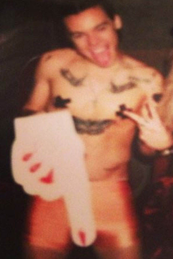 Harry Styles als Miley Cyrus