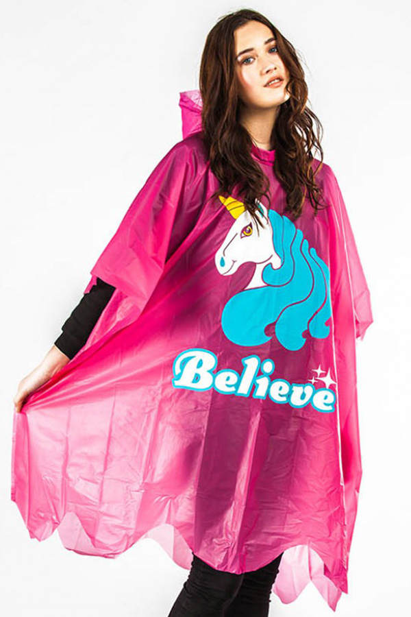 Einhorn-Regenponcho von Radbag.de