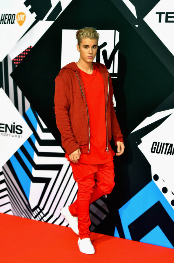 Justin Bieber bei den MTV EMAs 2015