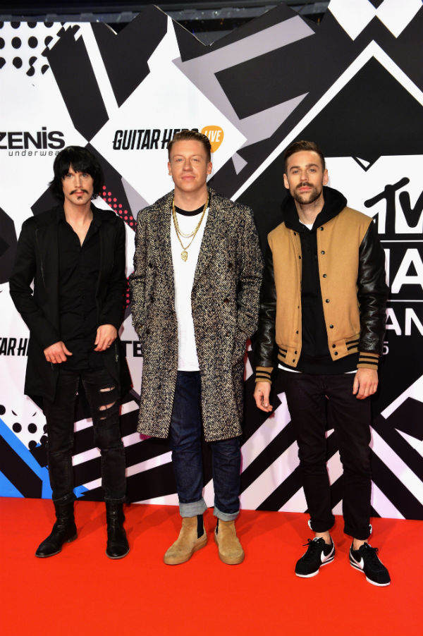 Macklemore bei den MTV EMAs 2015