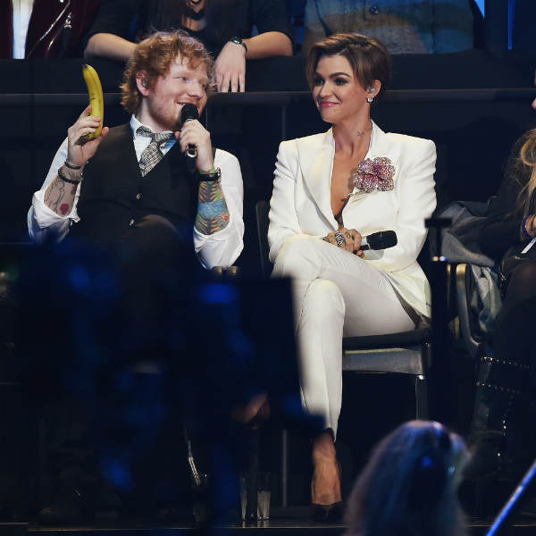 Ed Sheeran und Ruby Rose