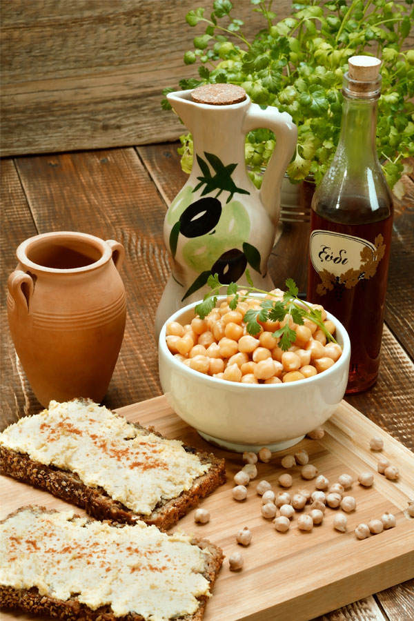 Hummus: gesundes Pausenbrot
