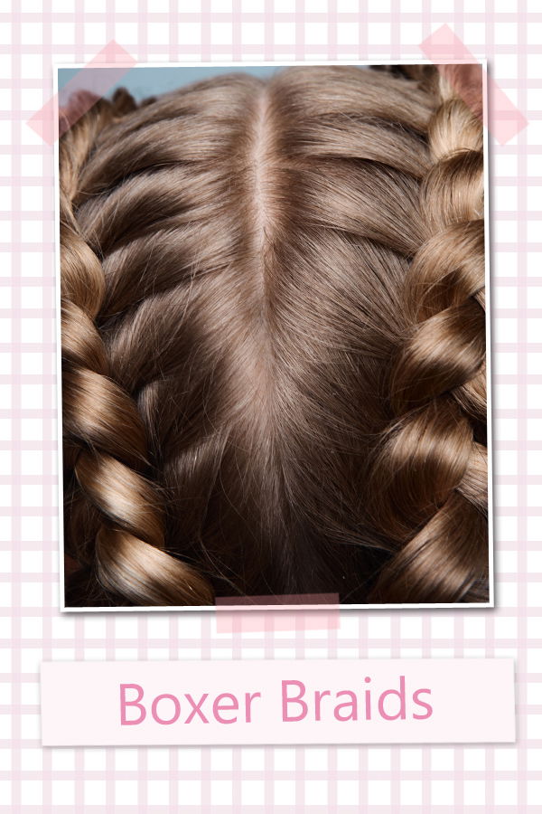 Flechtfrisur Boxer Braids