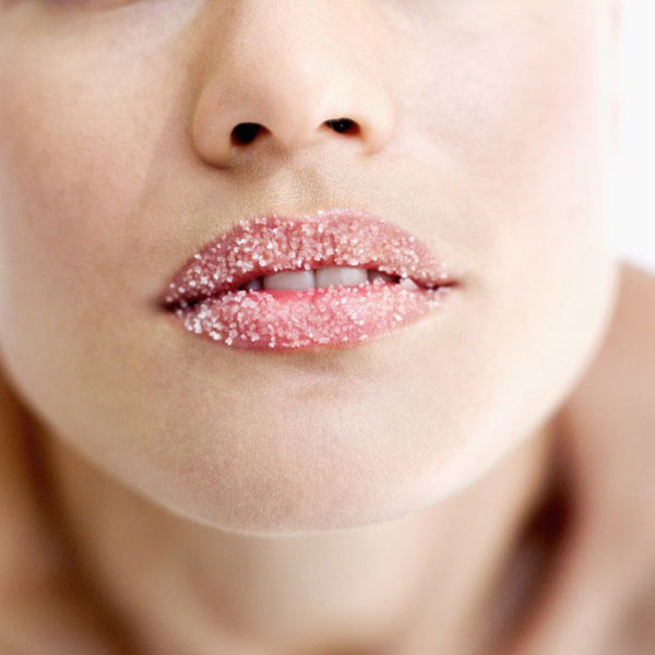 Massage für die Lippen
