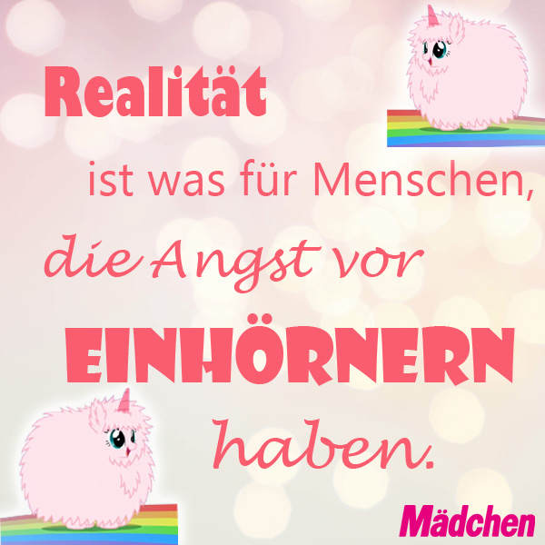 #RealitätGegenEinhörner