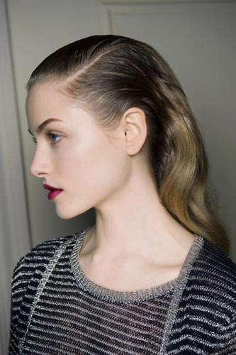 Anliegendes Haar