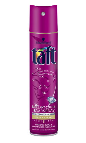 10-Karat-Glanz Haarspray von Drei Wetter Taft