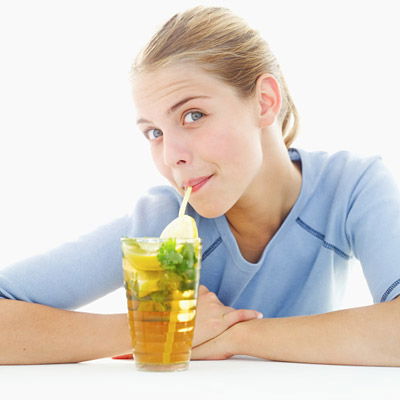 Viel Wasser trinken