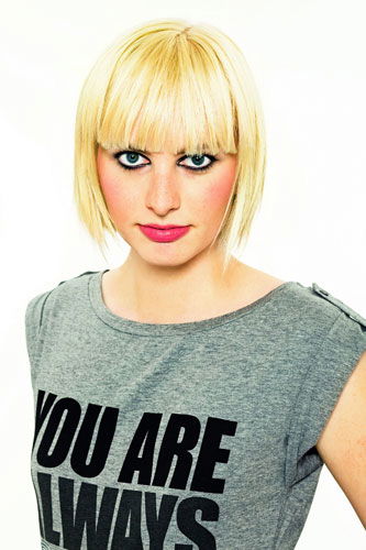 2. Kurzer Bob mit Pony