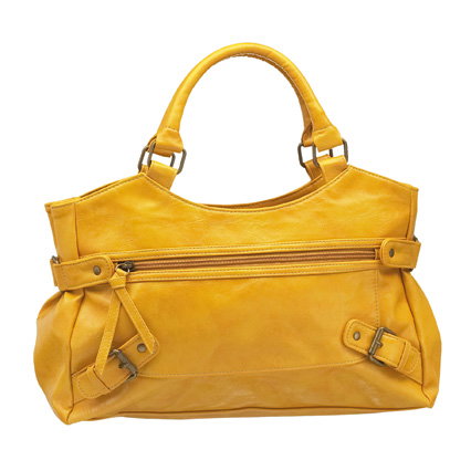 Handtasche von Deichmann in Senfgelb