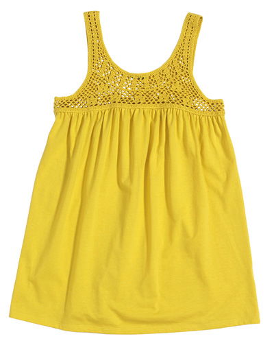 Gelbes Top von Benetton