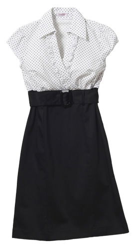 Gepunktetes Blusenkleid von Orsay
